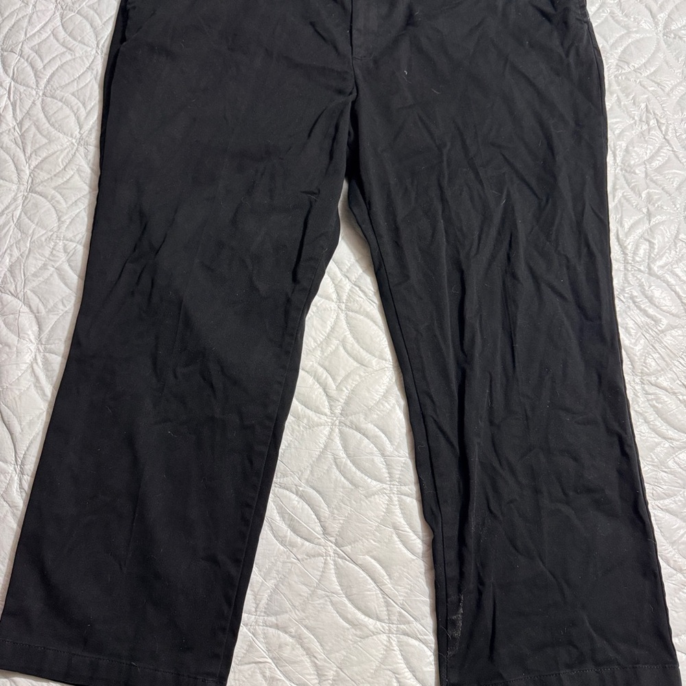 Dockers Men's Classic Black Khakis